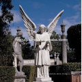 Italian famous stone angel sculptures large garden marble angel statues